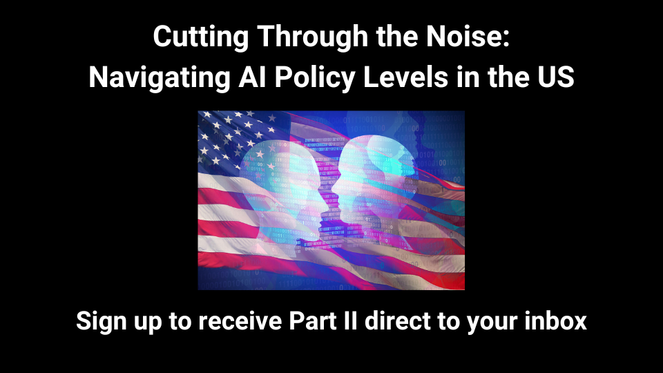 Navigating AI Policy Levels in the US Blog Series